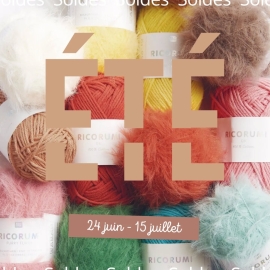【 S o l d e s   d' é t é 】

C'est les soldes chez @pensebonheur !
Faites vous plaisir sur une grande sélection d'articles :

- pelotes Ricorumi : Spin Spin, Twinkly Twinkly et Spray;
- une sélection de mercerie;
- tous les livres;
- tous les kits;
- Et bien sûr sur tous les patrons ! 

ღ

Offre valable jusqu'au mercredi 15 juillet 2026.

#pensebonheur #crochet #amigurumi #amigurumipattern